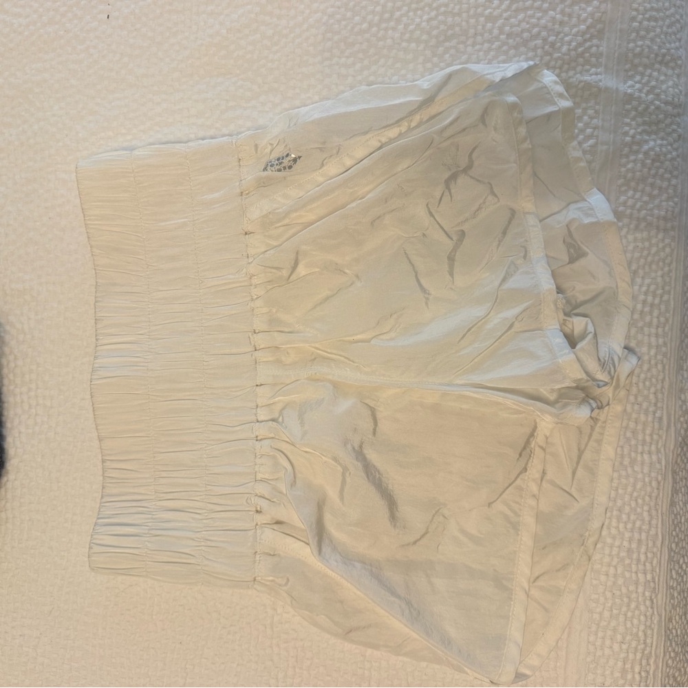 FP Movement by Free People Cream Athletic Shorts